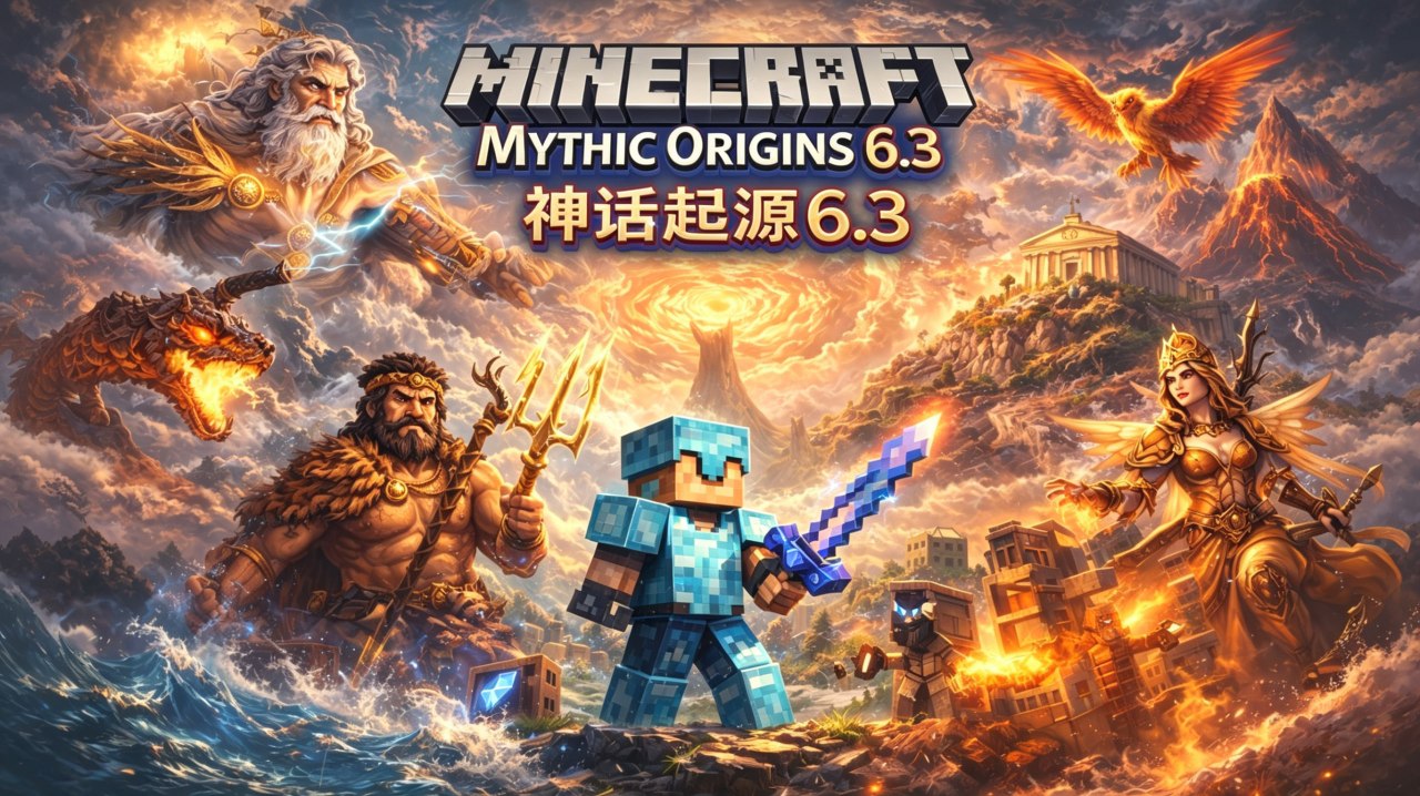 《我的世界》1.20.1 神话起源6.5 Mod整合包-悟界ShareHub